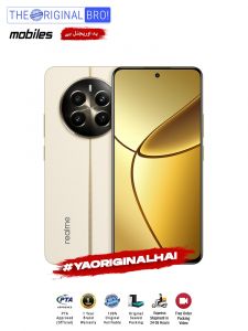 Realme 12 Plus 5G - 8GB RAM - 256GB Storage - PTA Approved - 12 Months Warranty - Beige - The Original Bro Mobiles - TOB29